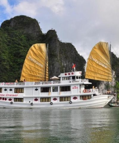 Đặt tour du thuyền Calypso Cruises 4 sao thăm vịnh Lan Hạ