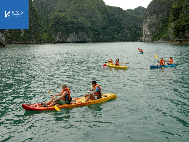 Hình ảnh chèo thuyền Kayak (1)