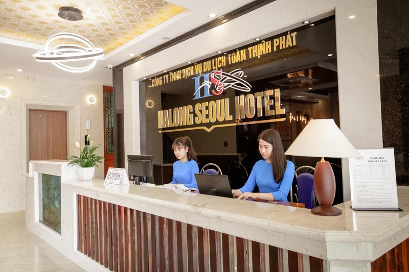 Halong Seoul Hotel có đội ngũ nhân viên chuyên nghiệp, tận tình