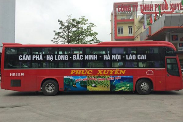 xe khách Bắc Ninh đi Bãi Cháy