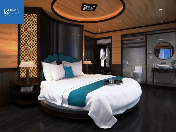 Phòng Senior Suite du thuyền Serenity Cruises