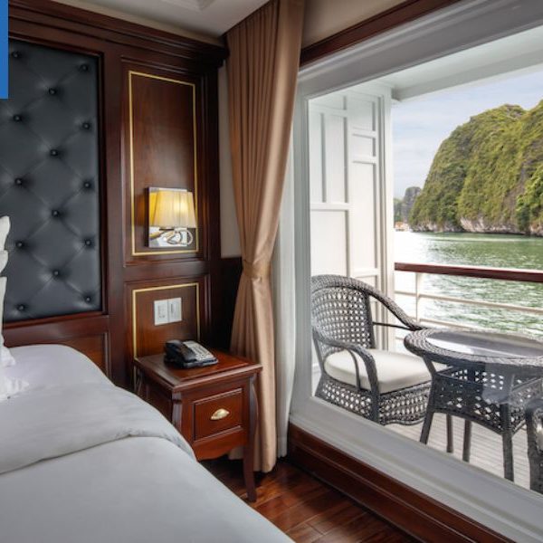 Tiện ích Phòng Deluxe Balcony Cabin du thuyền Paradise Elegance