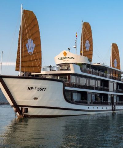 Đặt tour du thuyền Regal Genesis 5 sao thăm vịnh Lan Hạ