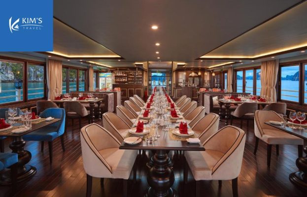 Nhà hàng và Bar của du thuyền Athena Cruises