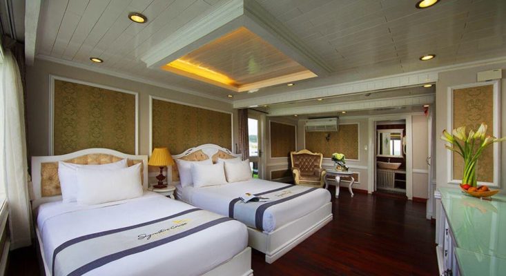 Phòng Exclusive Family du thuyền Signature Cruises