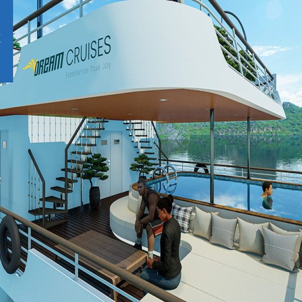 Du thuyền V-Dream Cruise Hạ Long trang bị nội thất hiện đại, tân tiến