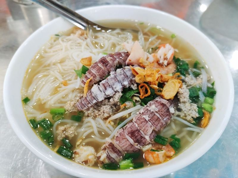 Bún cù kỳ Hường Béo