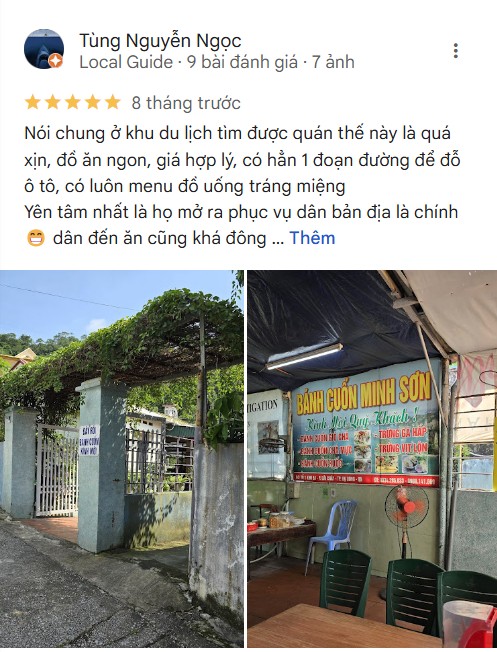 danh gia banh cuon cha muc minh son 