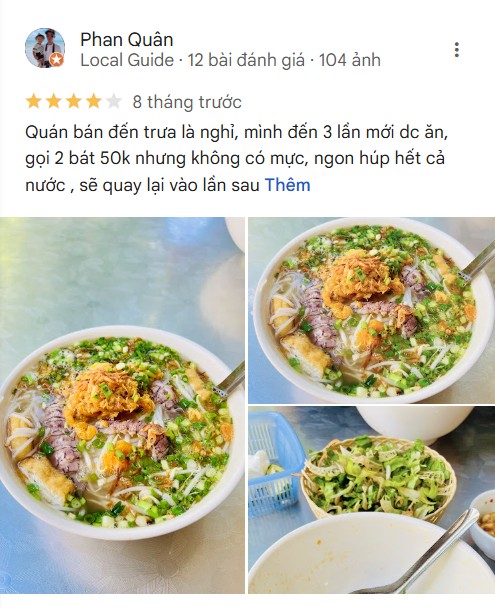 danh gia bun hai san cham huong 