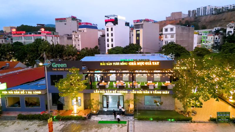 nhà hàng Green Hạ Long