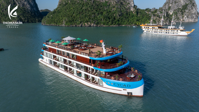 Đặt Tour Du Thuyền Cycad Cruise Tham Quan Vịnh Hạ Long 18 Lịch trình 3 ngày 2 đêm trên du thuyền Cycad Cruise