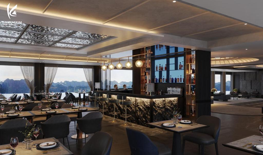 Đặt Tour Tham Quan Vịnh Hạ Long Trên Du Thuyền Victorious Cruise 5 Sao 10 Giá trải nghiệm tour du thuyền Victorious Cruise tại Thomas Kim Travel