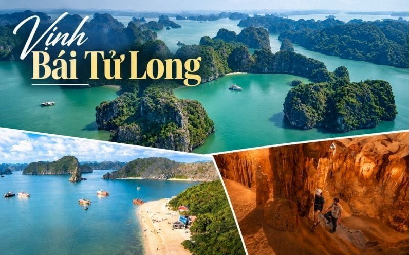 Top 13 Khu Du Lịch Hạ Long Nổi Tiếng Và Hấp Dẫn Nhất Hiện Nay 12 Vịnh Bái Tử Long hoang sơ với cảnh quan thiên nhiên trong lành và bãi tắm tự nhiên