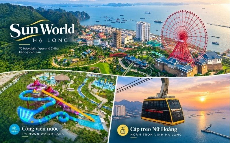 Top 13 Khu Du Lịch Hạ Long Nổi Tiếng Và Hấp Dẫn Nhất Hiện Nay 4 Tổ hợp giải trí Sun World Hạ Long với các phân khu trò chơi hấp dẫn và cáp treo Nữ Hoàng